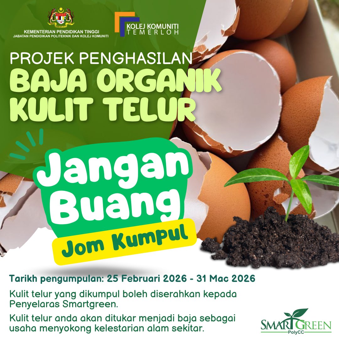 PROJEK PENGHASILAN BAJA ORGANIK KULIT TELUR